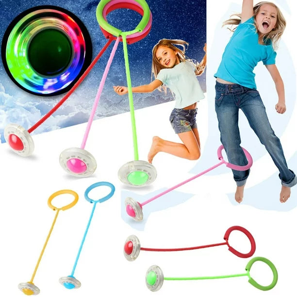 Foot Flashing Ankle Jumping Rope Ball, Glowing Bouncing Fitness Sports Swing Ball, Flash Jumping Bouncing Ball, Children Skip It Ball, Skipping Rope Swing Ball, Foldable Ankle Skip Ball Foot Flashing Ankle Jumping Rope Ball, Glowing Bouncing Fitness Sports Swing Ball, Flash Jumping Bouncing Ball, Children Skip It Ball, Skipping Rope Swing Ball, Foldable Ankle Skip Ball
